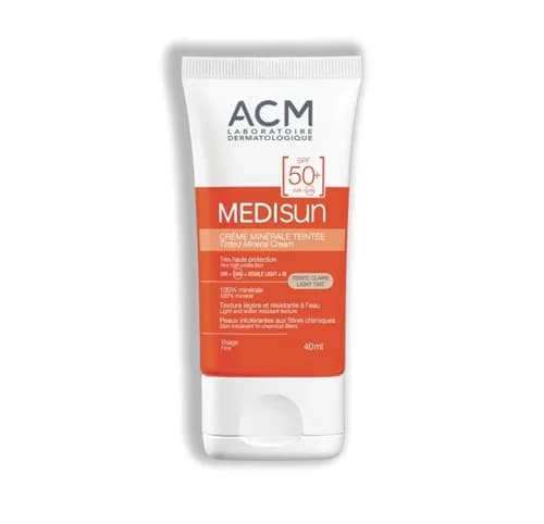 ACM Medisun Tinted Mineral Sunscreen Spf50+ Cream 40ml