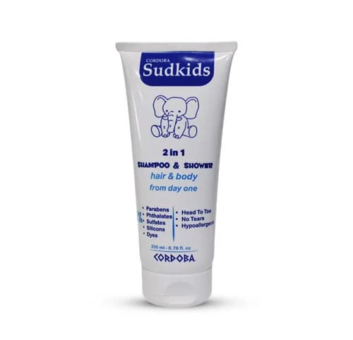 Sudkids 2 In 1 Shampoo & Shower 200ml