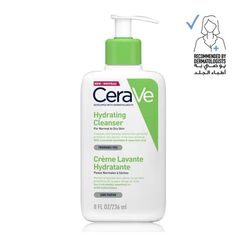 Cerave Hydrating Cleanser For Dry To Normal Skin 237Ml