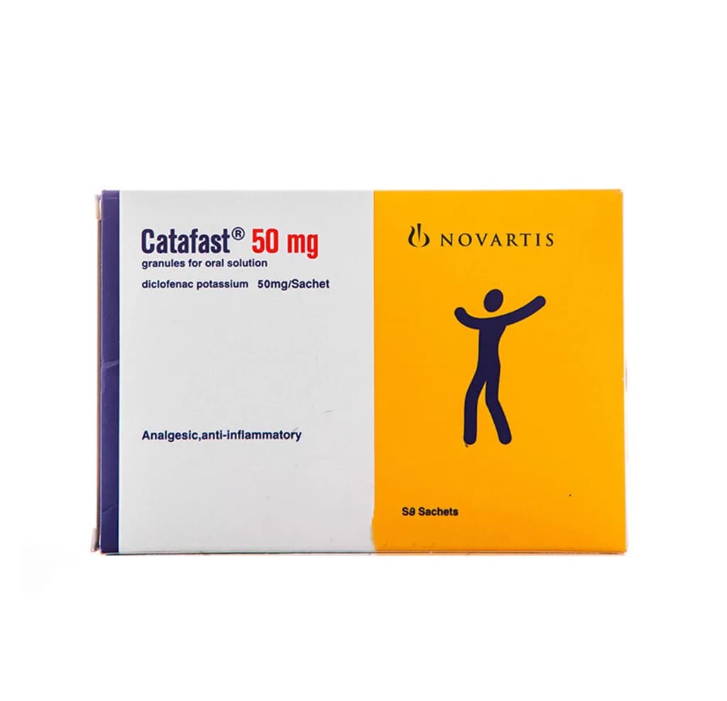 Catafast Powder 50Mg 9 Sachets