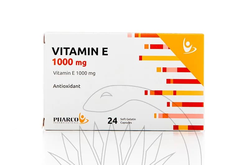 VITAMIN E (PHARCO) 1000MG 24/CAP