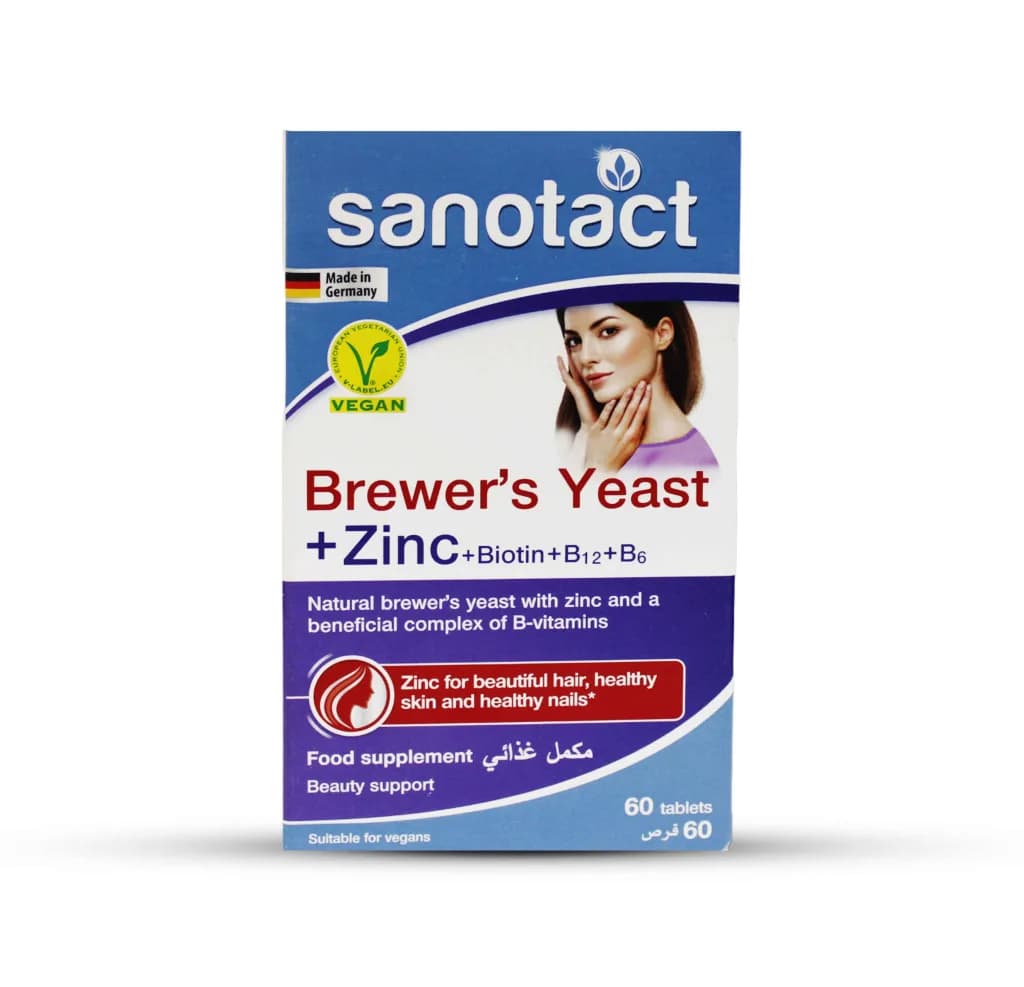 Sanotact BrewerÃ¢â‚¬â„¢S Yeast 60 Tablets