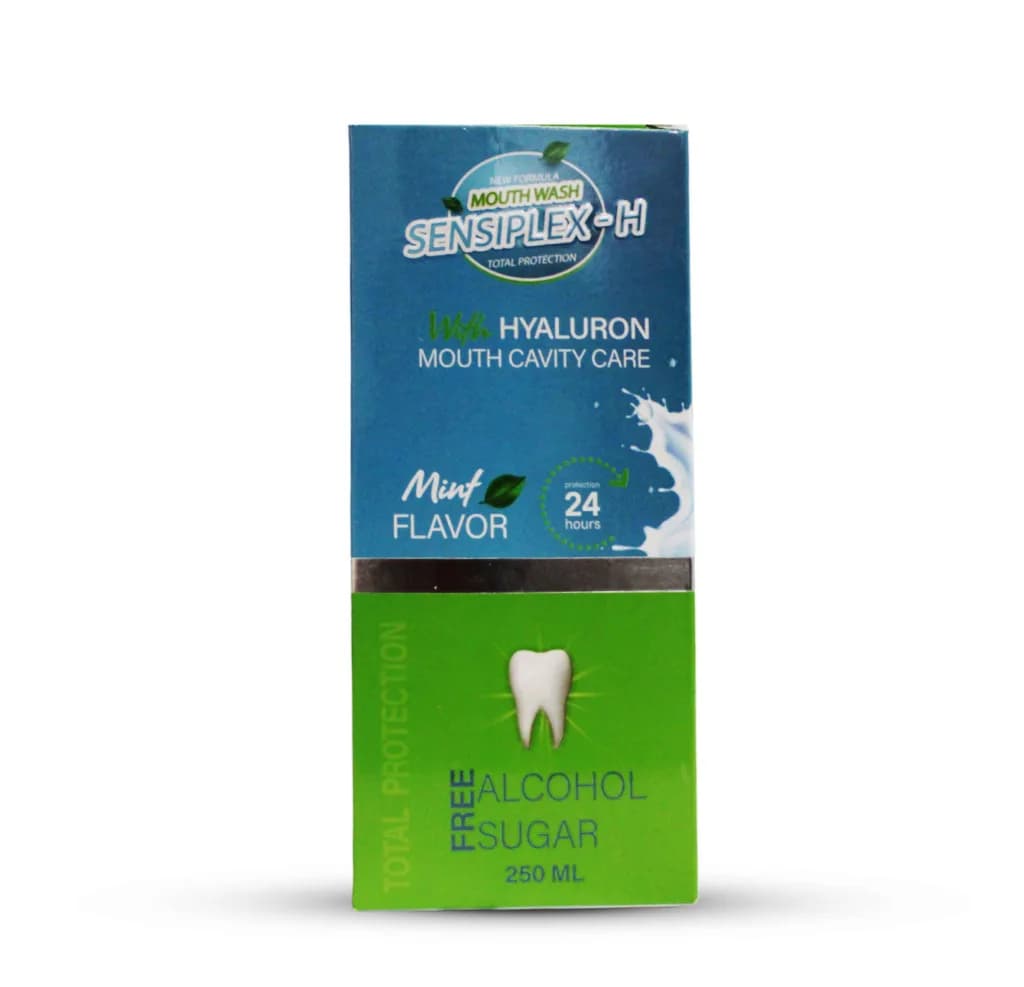 Sensiplex-H Mouth Wash W/Hyaluron 250Ml