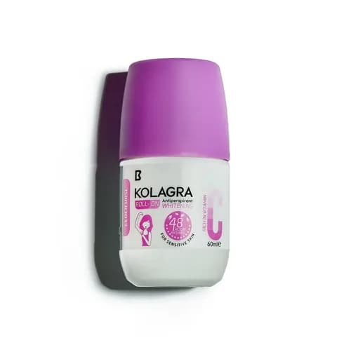 KOLAGRA WHITE DEO ROLL ELDER ROSE 60ML