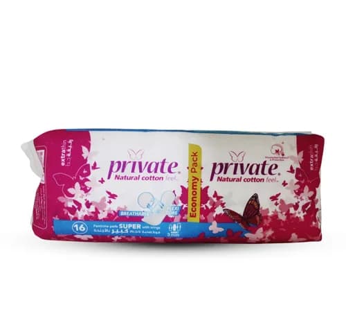Private Extra Thin Pads Super 16 Pads