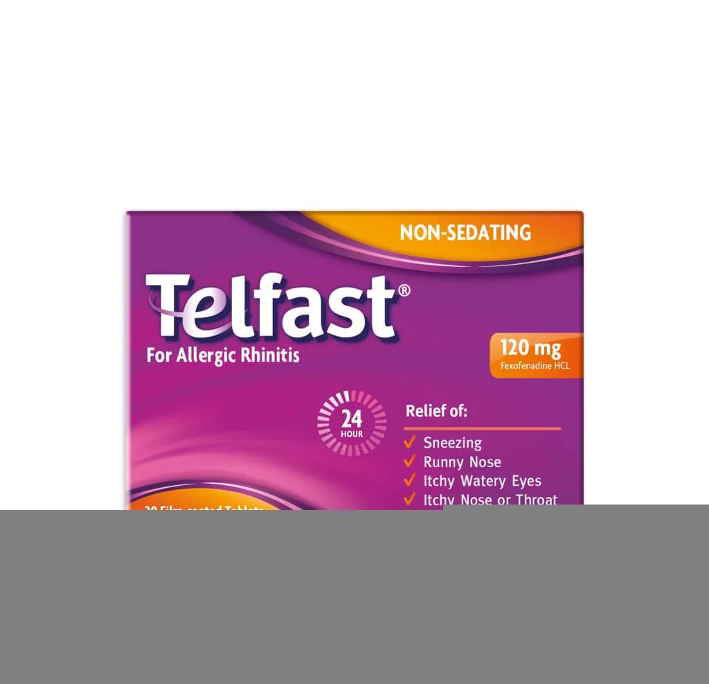 Telfast 120Mg 20 Tablets