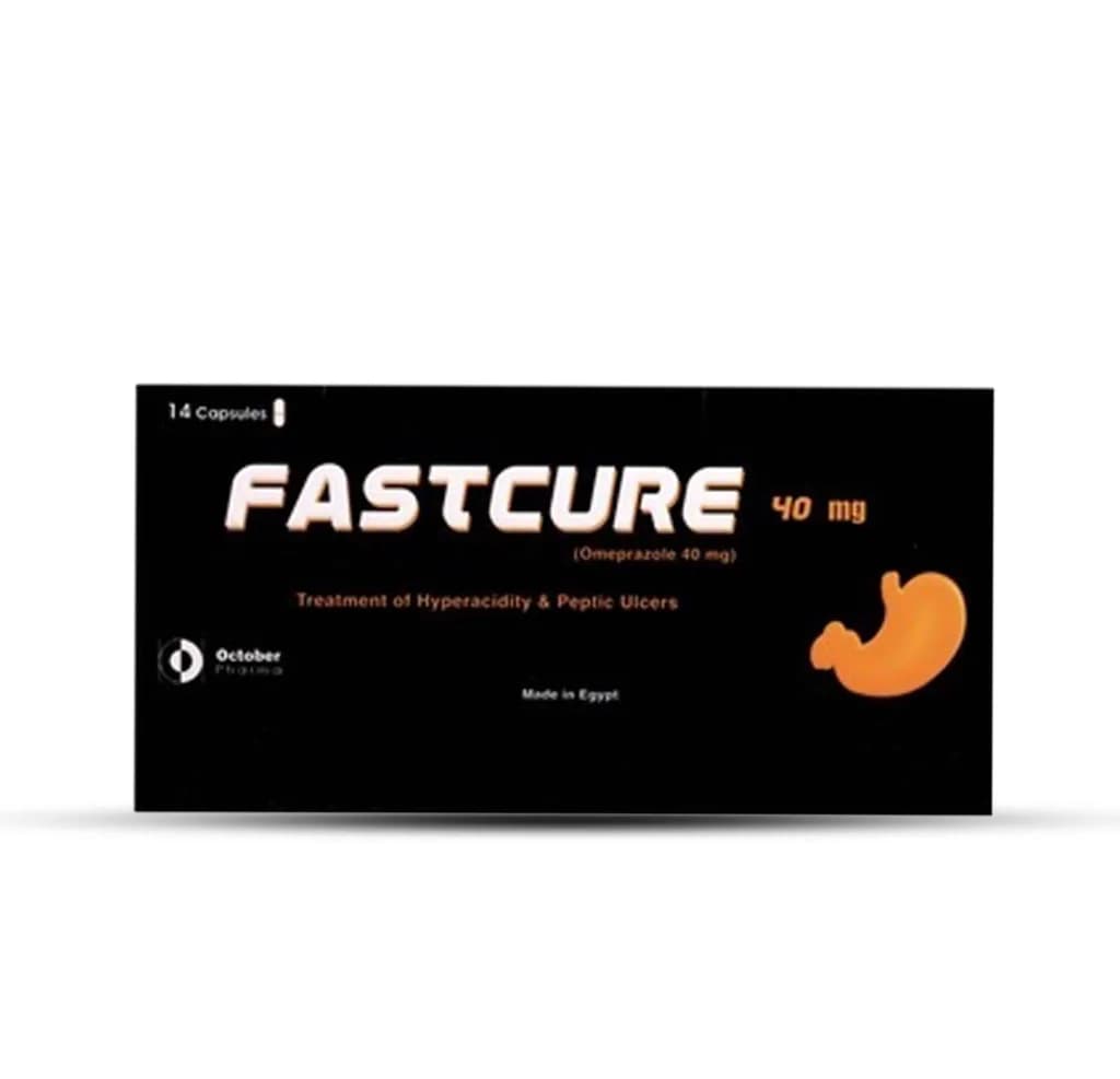 Fastcure 40Mg 14 Capsules