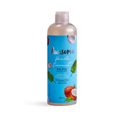 AWESOME BODY WASH VANILLA COCONUT 500ML