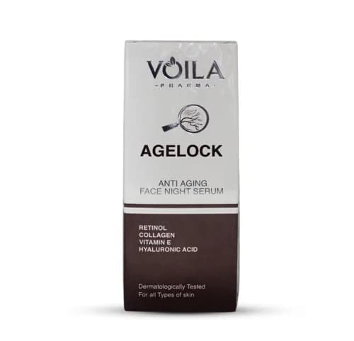 Voila Pharma Agelock Anti-Aging Face Night Serum 50ml