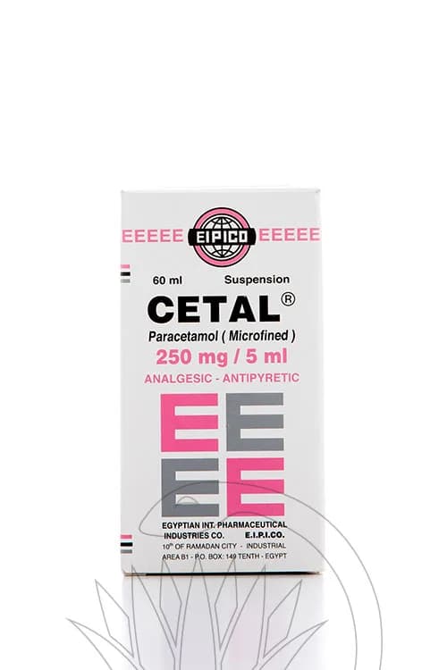 Cetal 250Mg/5Ml Suspension 60Ml
