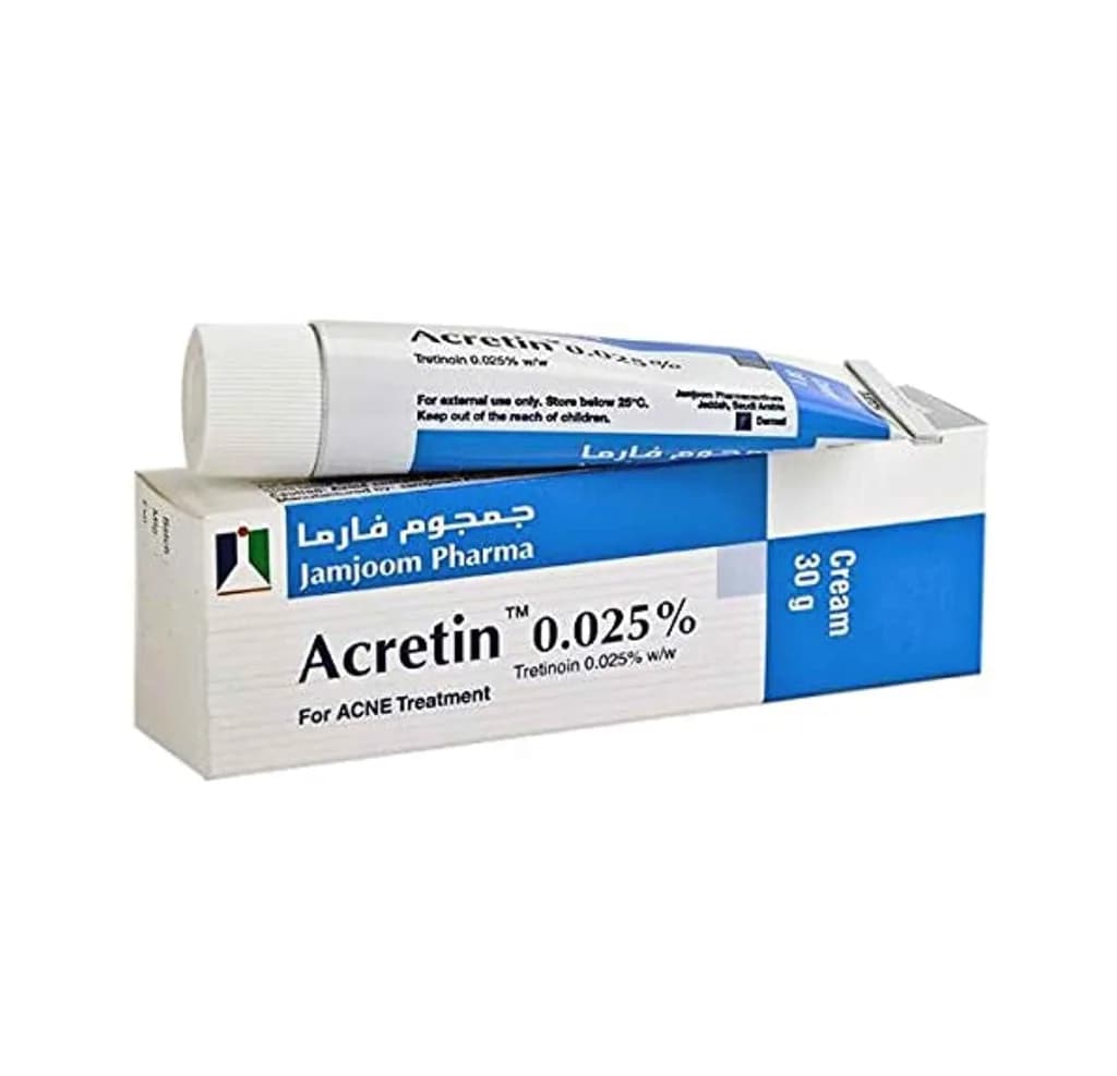 Acretin 0.025% Cream 30Gm ?