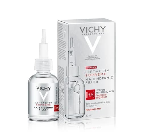 Vichy Liftactiv Supreme Ha Epidermic Filler Hyaluronic Acid Serum For Face & Eyes 30Ml