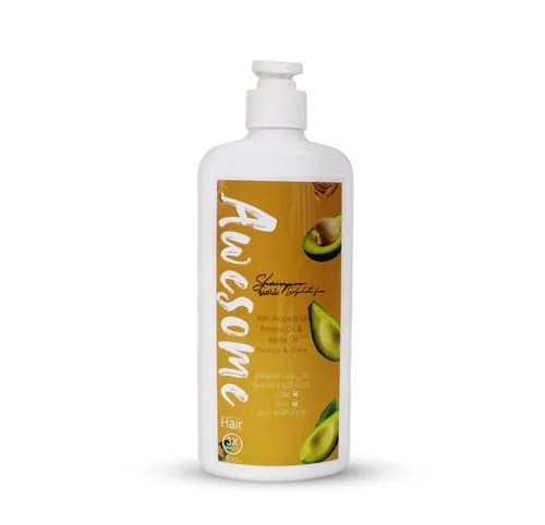 AWESOME HAIR SH W/AVOCADO F.SULPH. 500ML