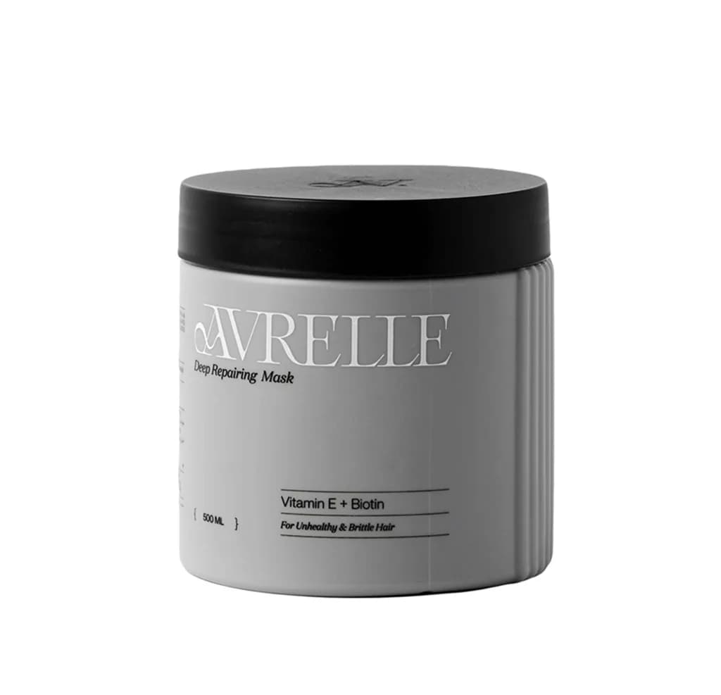 Avrelle Deep Repairing Hair Mask With Vitamin E & Biotin For Unhealthy & Brittle Hair 500Ml