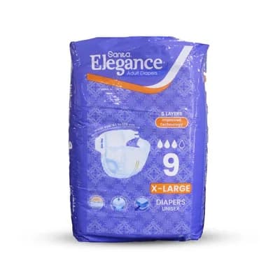 SANITA ELEGANCE ADULT DIAPER XL 9P