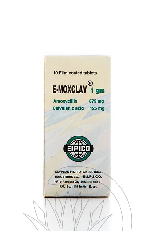 E Moxclav 1Gm 10 Tablets