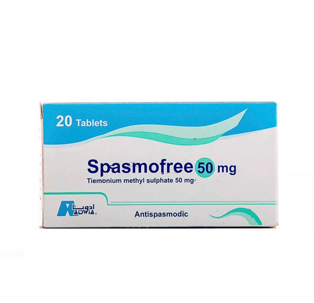 SPASMOFREE 50MG 20/TAB