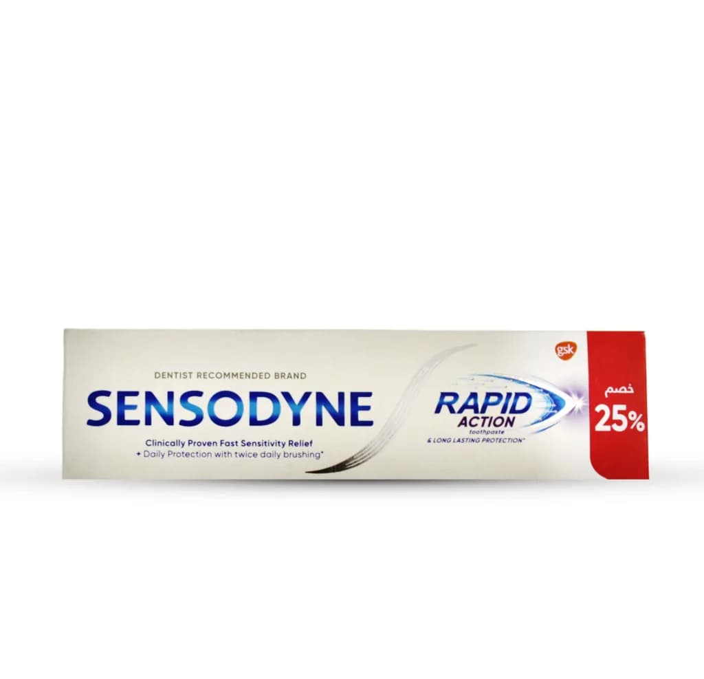 Sensodyne Rapid Action toothpaste 75ml - 25% Offer