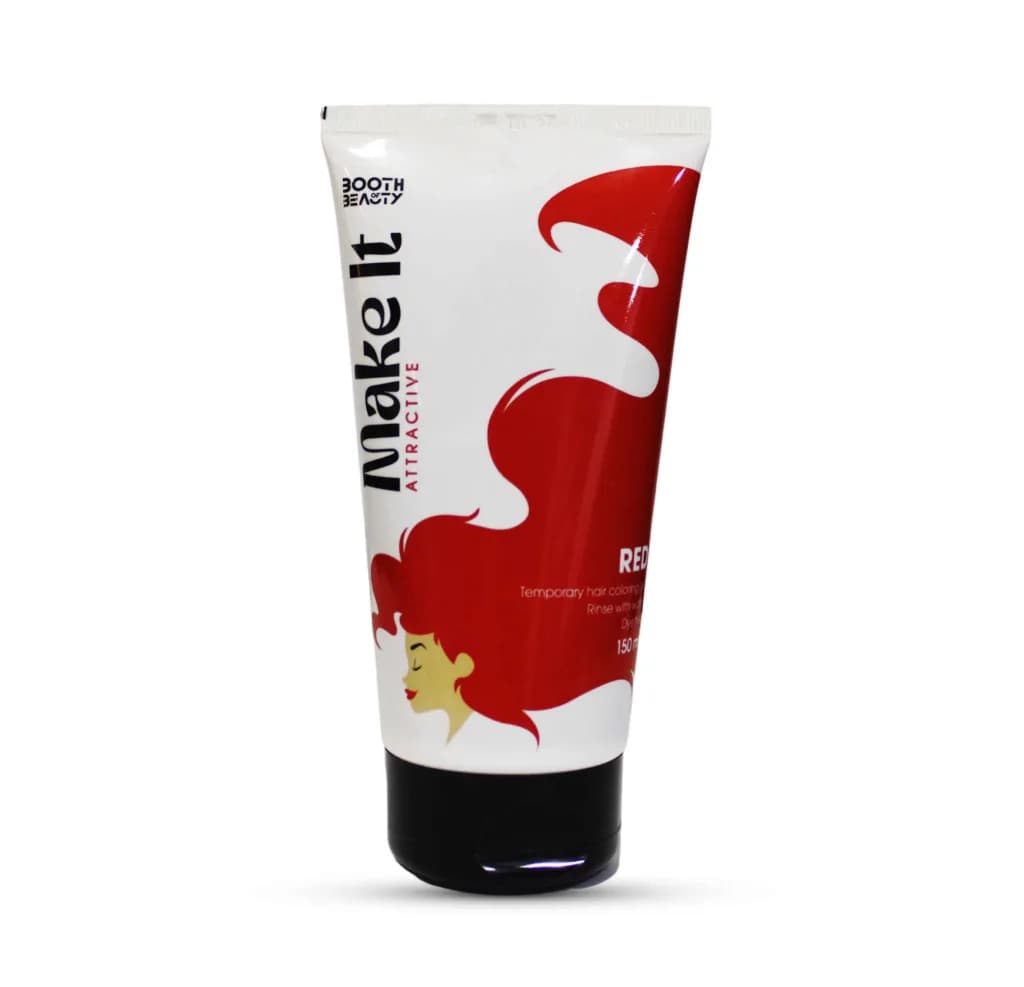 Make It Attractive ( Red ) Temporary Hair Coloring Gel 150ml