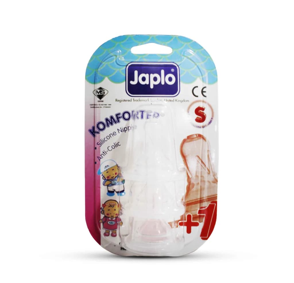 JAPLO KOMFORTER TEAT(S) 0-3M 3P-SC102KS