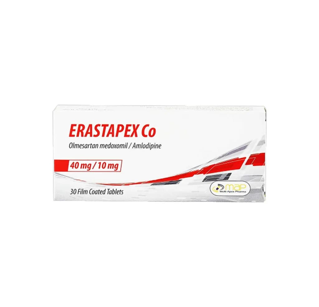 Erastapex Co 40/5Mg 30 Tablets