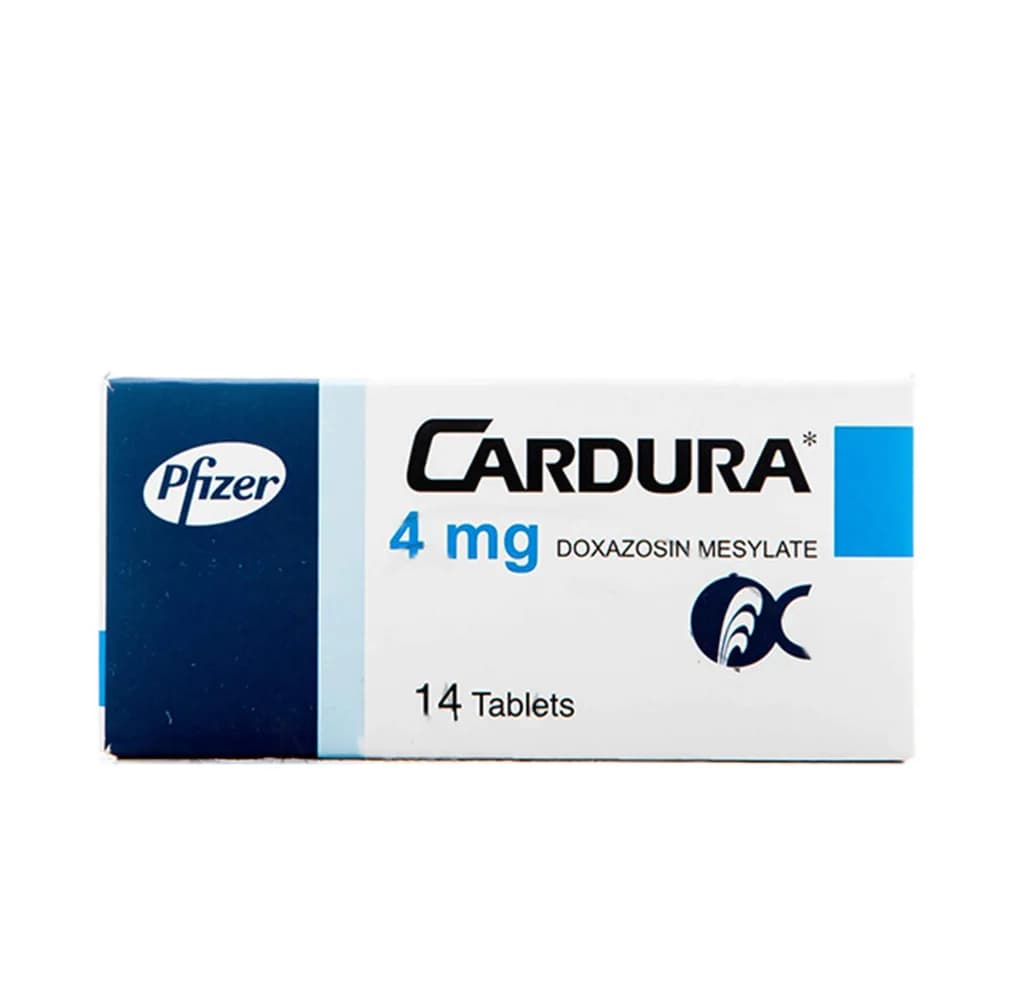 Cardura 4Mg 14 Tablets