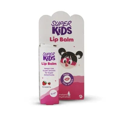 SUPER KIDS LIP BALM STRAWBERRY 10GM
