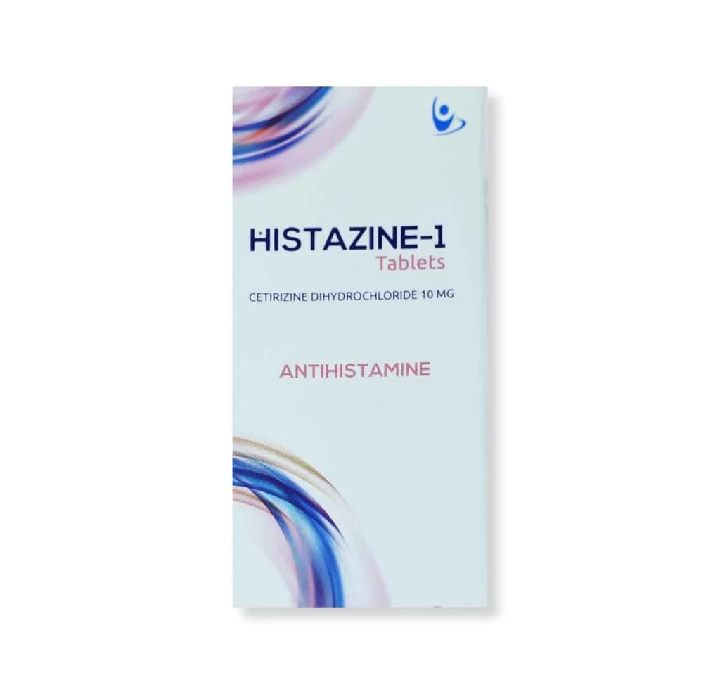 Histazine 1 10Mg 20 Tablets