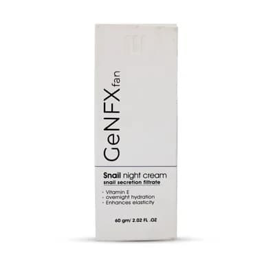 GENFXFAN SNAIL SKIN NIGHT CREAM 60GM