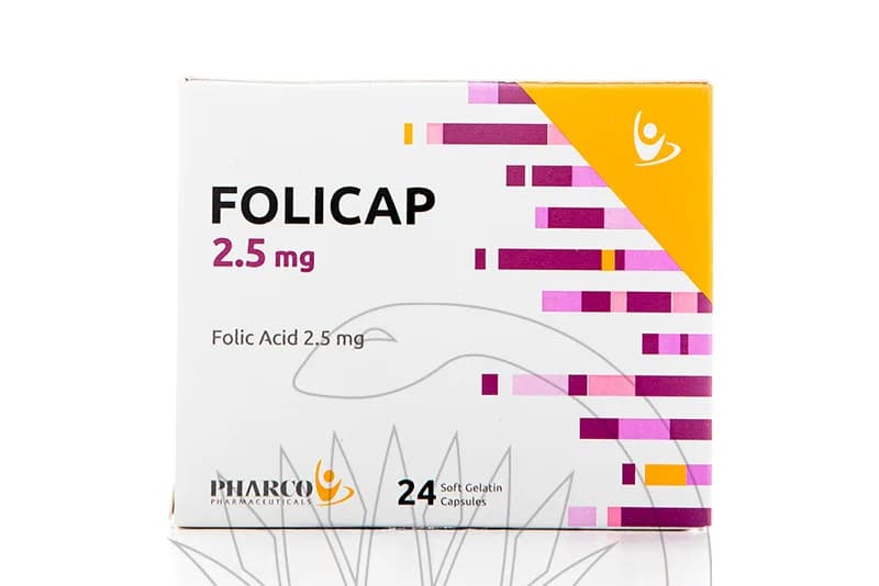 Folicap 2.5Mg 24 Capsules