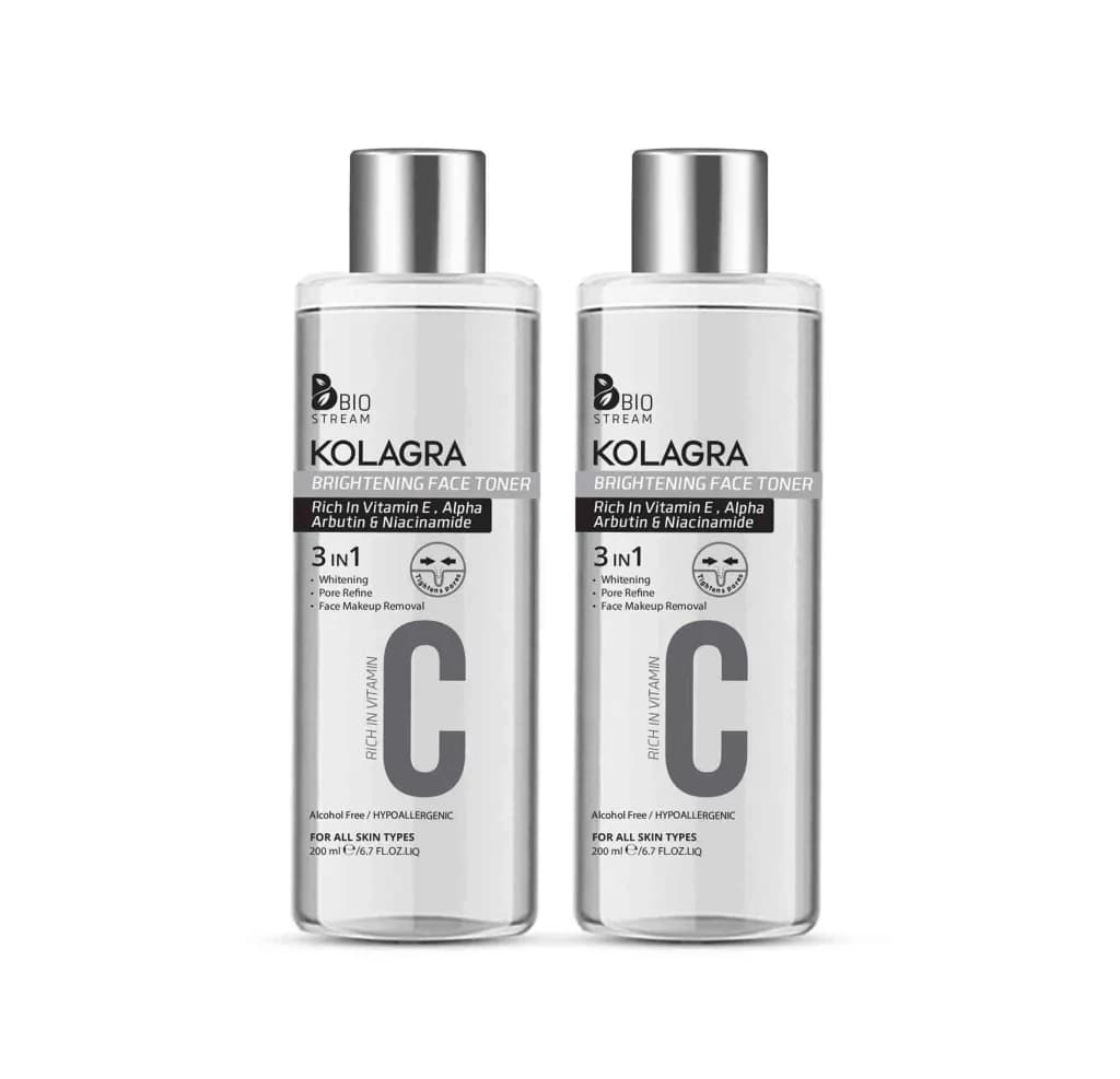 Kolagra Brightening Face Toner 200ml Promopack (50% on Second)