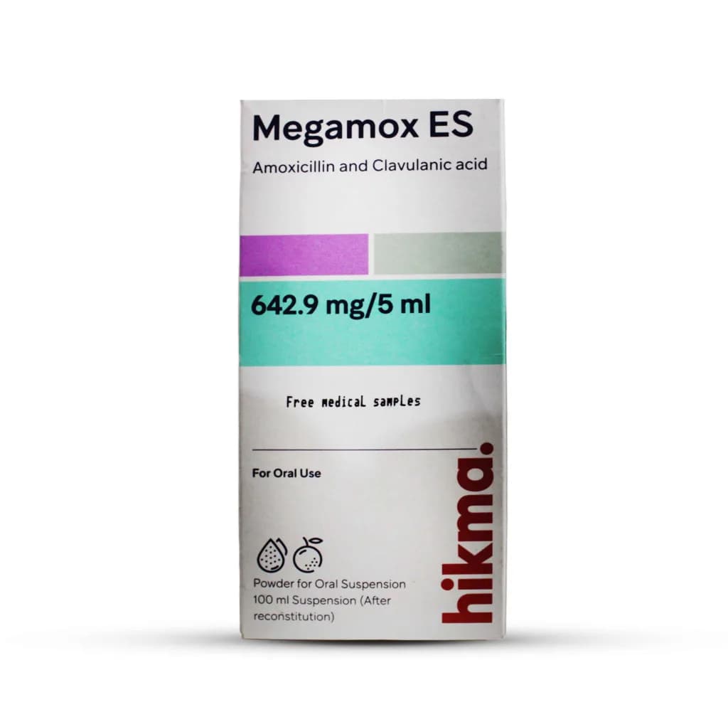 Megamox Es 642.9Mg/5Ml Suspension 100Ml