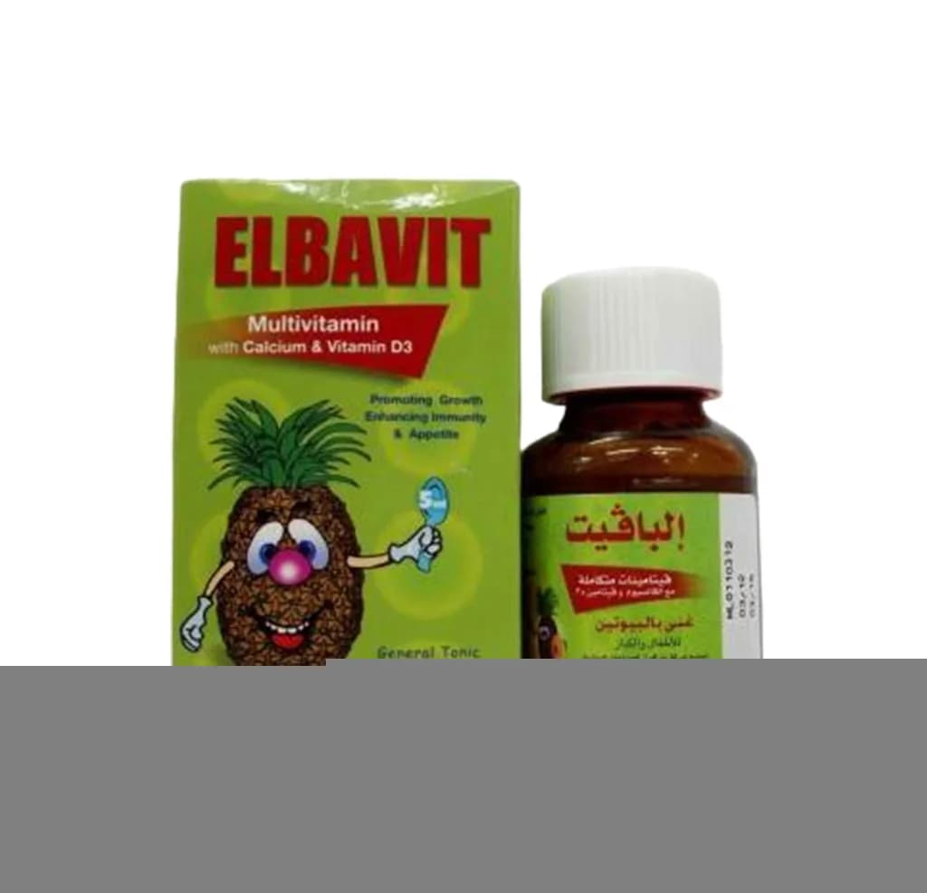 Elbavit Calcium Syrup 60Ml