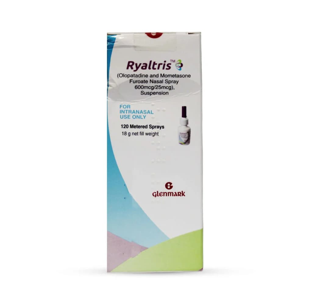 Ryaltris 600mcg/25mcg 120 metered Nasal Dose