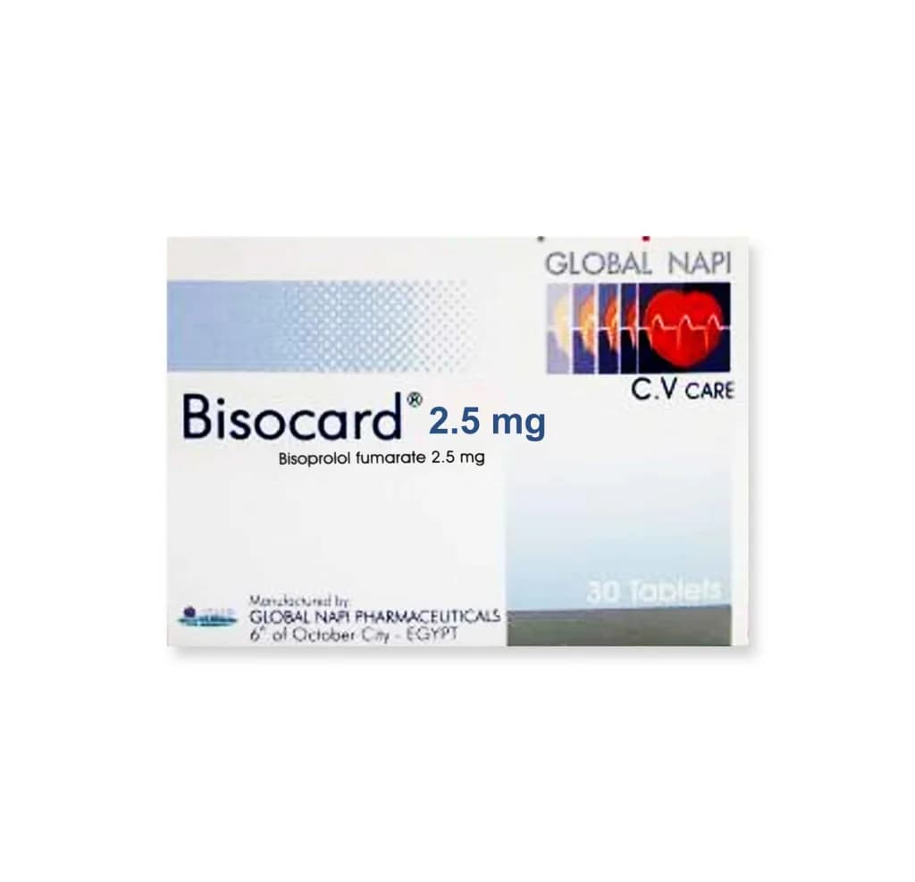 BISOCARD 2.5MG 30/TAB