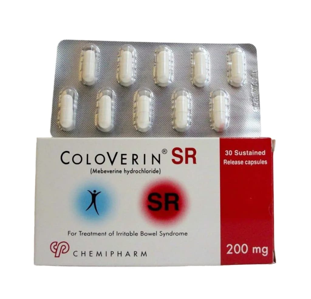 Coloverin Sr 200Mg 30 Tablets