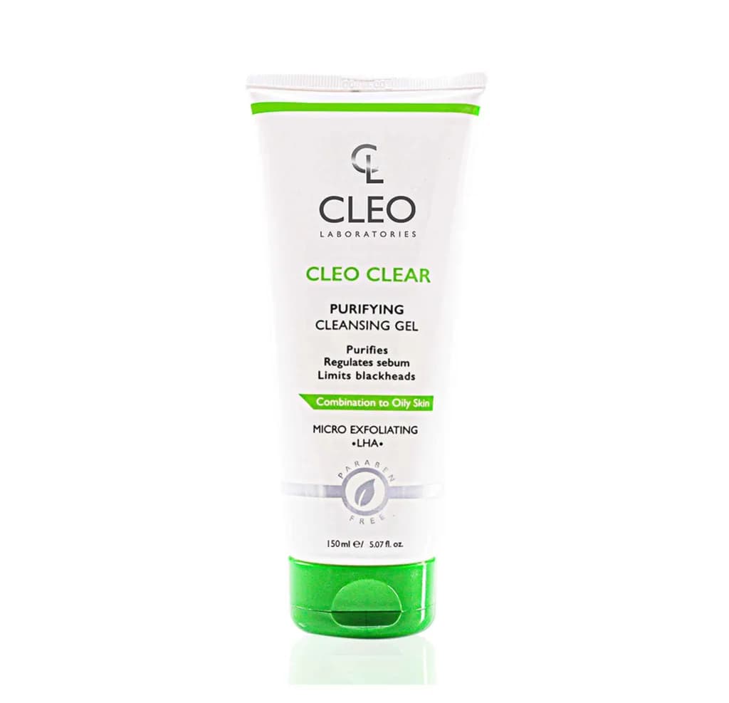 Cleo Clear Purifying Cleansing Gel 150ml for Oily Skin