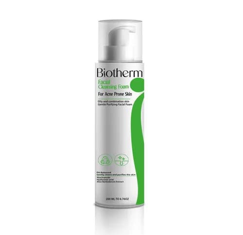 Biotherm Facial Cleaning Foam for Acne Prone Skin 200ml