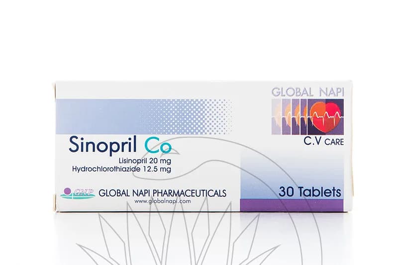 Sinopril Co 12.5/20Mg 30 Tablets