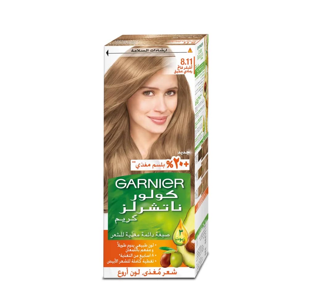 Garnier Color Natural 8.11 Deep Light Ash Blonde