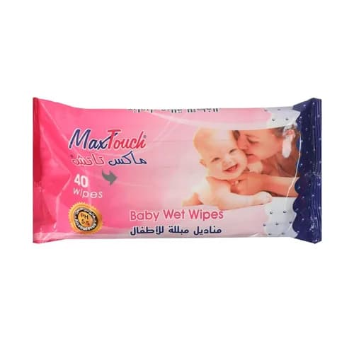 MAX TOUCH BABY 40WIPES