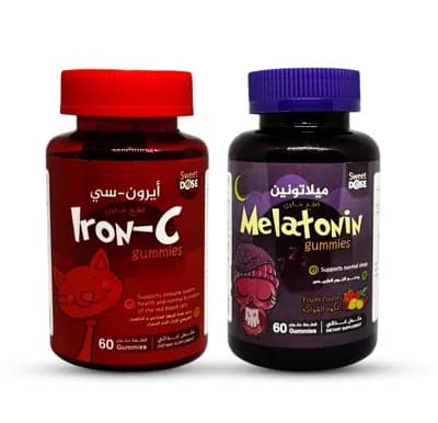 SWEET DOSE MELATONIN 60P+IRON-C 60P GUM