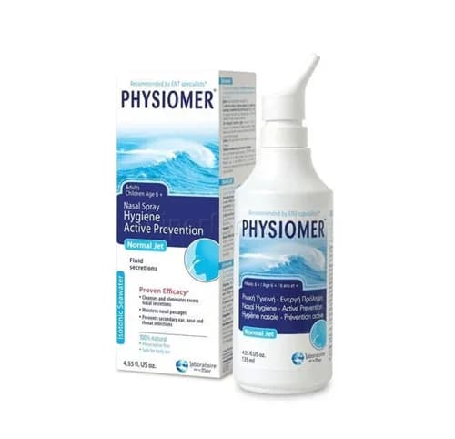 PHYSIOMER NORMAL JET +6Y NASAL SP.135ML?