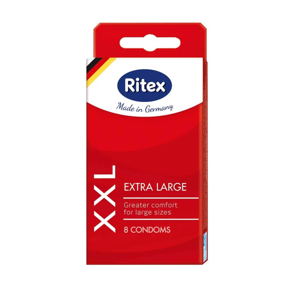 Ritex Condoms Xxl Extra Large 8 Pieces