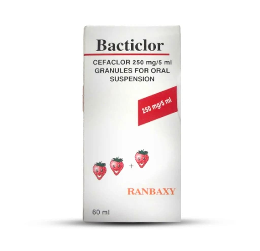 BACTICLOR 250MG/5ML SUSP 60ML