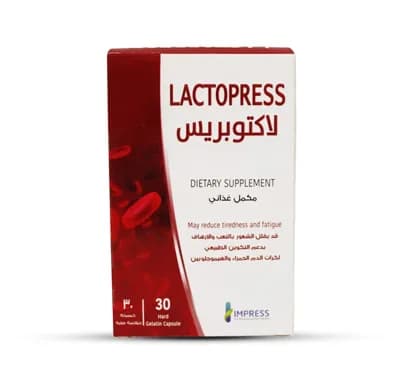 LACTOPRESS DIETARY SUPPLEMENT 30HG/CAP