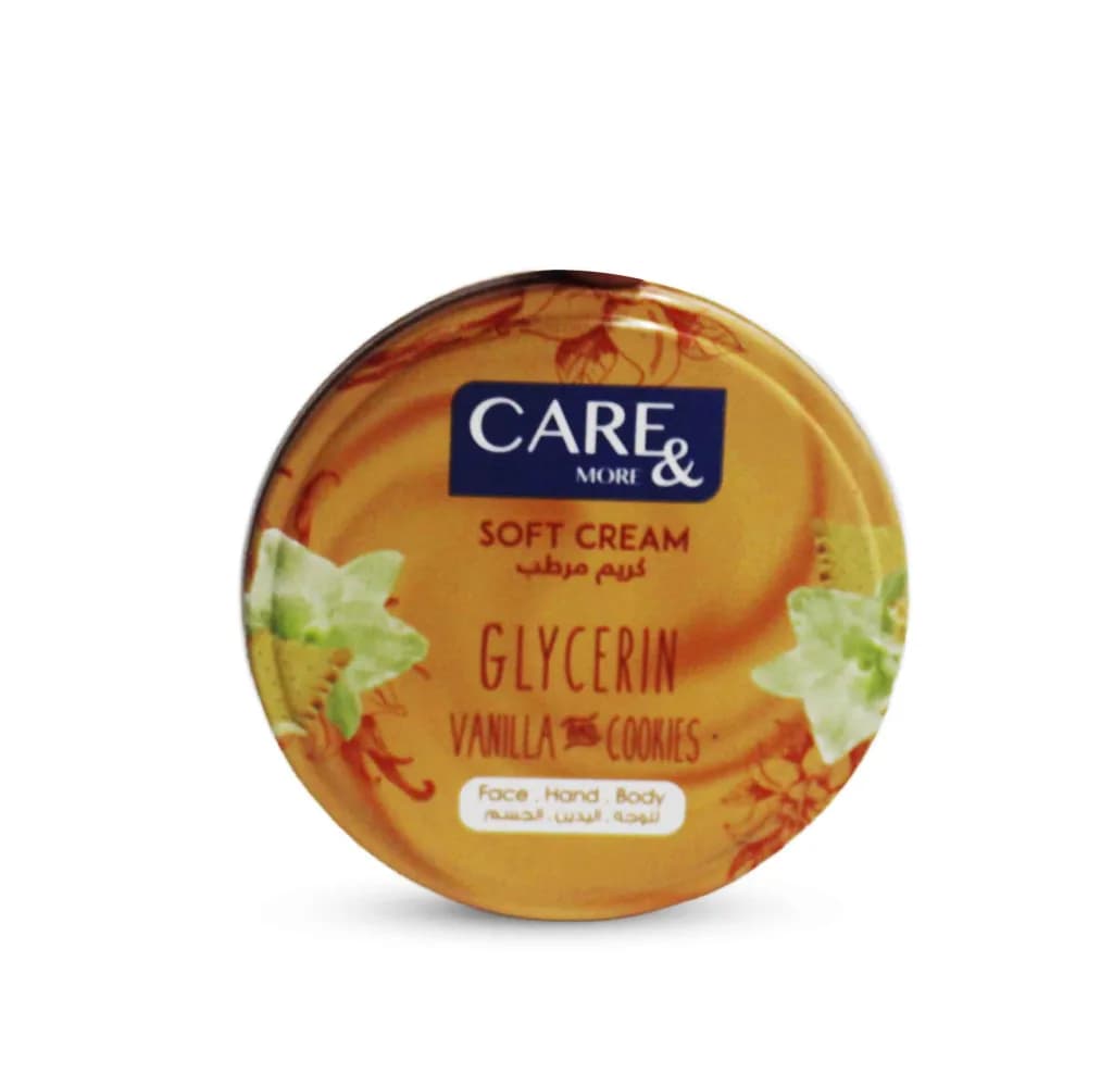 Care&More Soft Cream Vanilla&Cookie 75Ml
