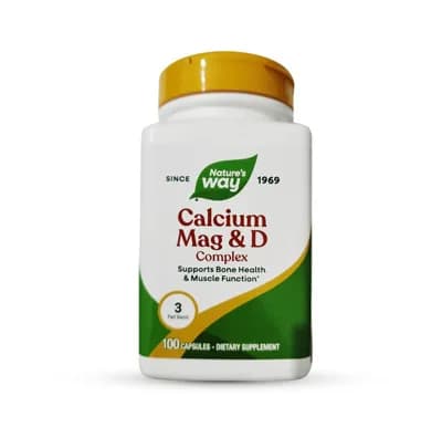 NATURE'S WAY CALCIUM MAG&D COMP 100/CAP?