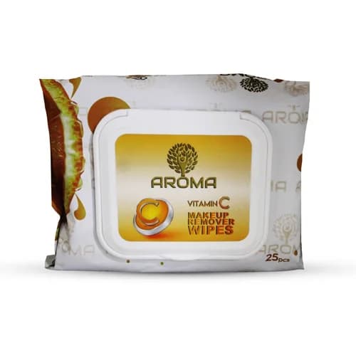 AROMA VIT.C MAKEUP REM.WIPES 25PCS