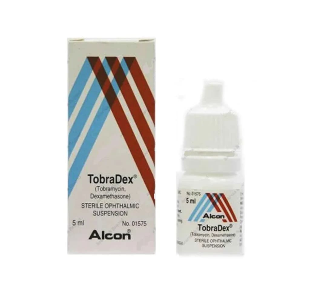 TOBRADEX EYE DROPS 5ML?